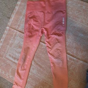 Gymshark Peach Ombré Leggings